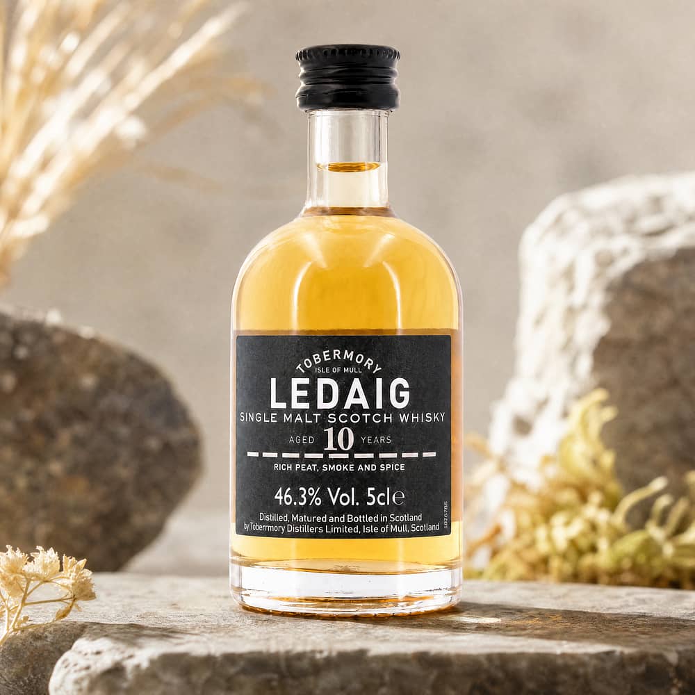 Ledaig 10 Jahre Miniatur 0,050 Liter/ 46.3% vol Produktbild