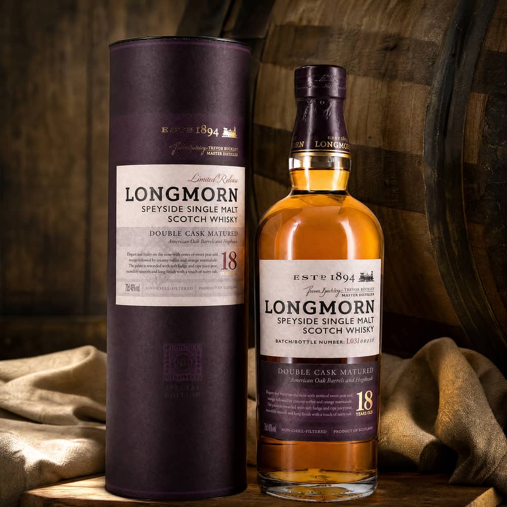 Longmorn 18 Jahre Double Cask 0,70 Liter/ 48.0% vol Produktbild