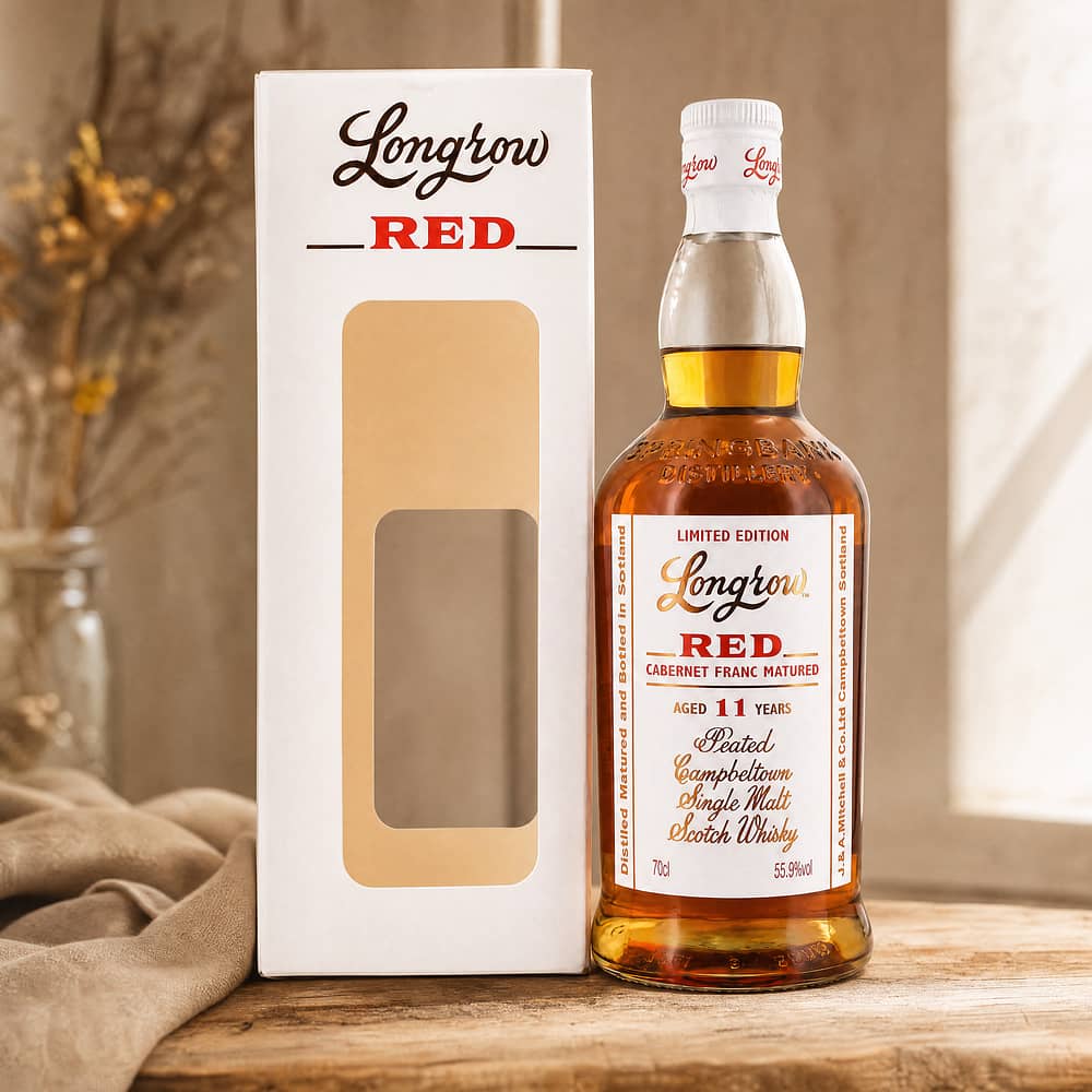 Longrow Red 11 Jahre Cabernet Franc Casks Release 2018 0,70 Liter/ 55.9% vol Produktbild