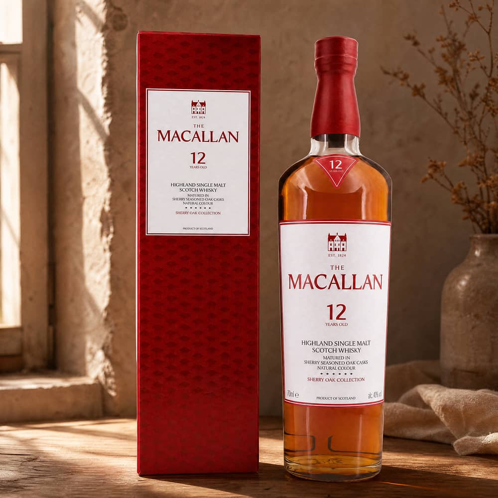 Macallan 12 Jahre Sherry Cask 0,70 Liter/ 40.0% vol Produktbild