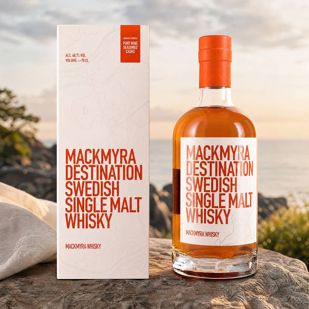 Mackmyra Destination 0,70 Liter/ 48.7% vol Produktbild