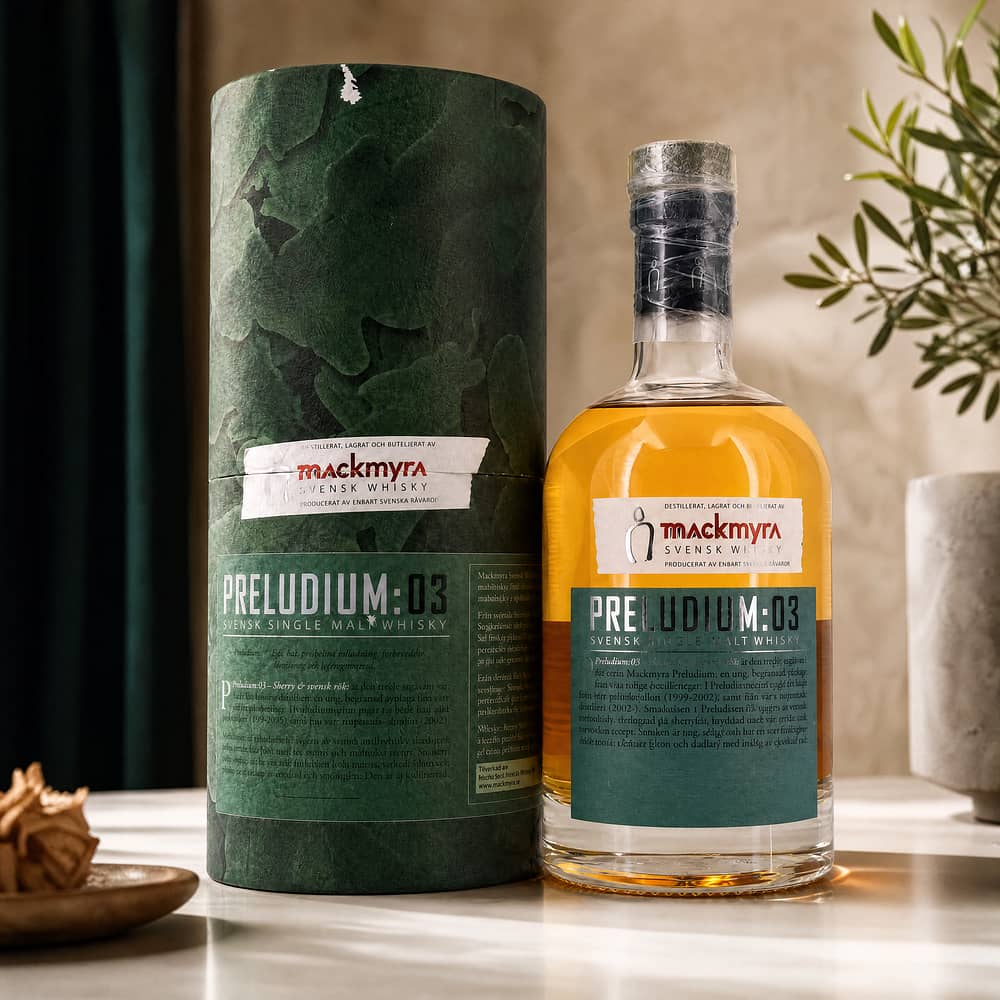 Mackmyra Preludium:03 0,50 Liter/ 52.2% vol Produktbild
