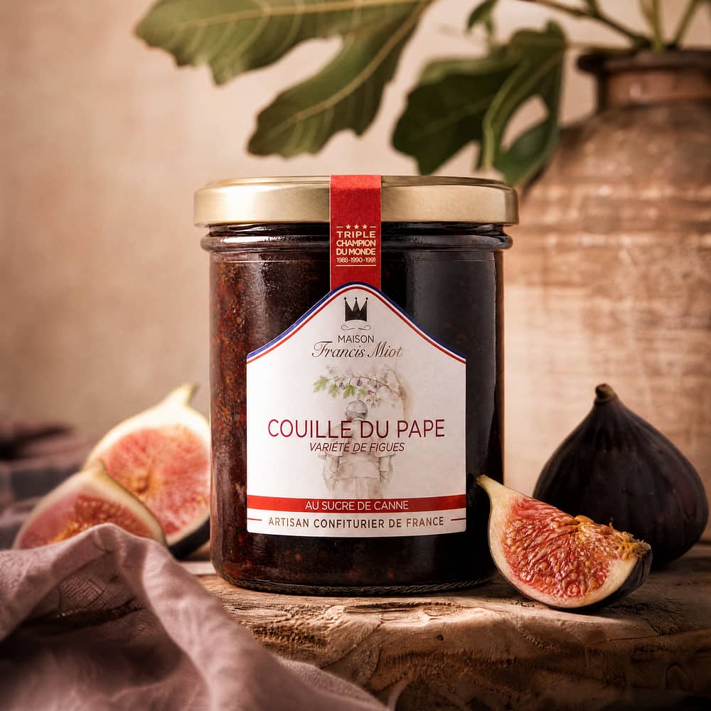 Maison Francis Miot Couille du Pape Feige, Rum mit Rohrzucker 220 Gramm Produktbild