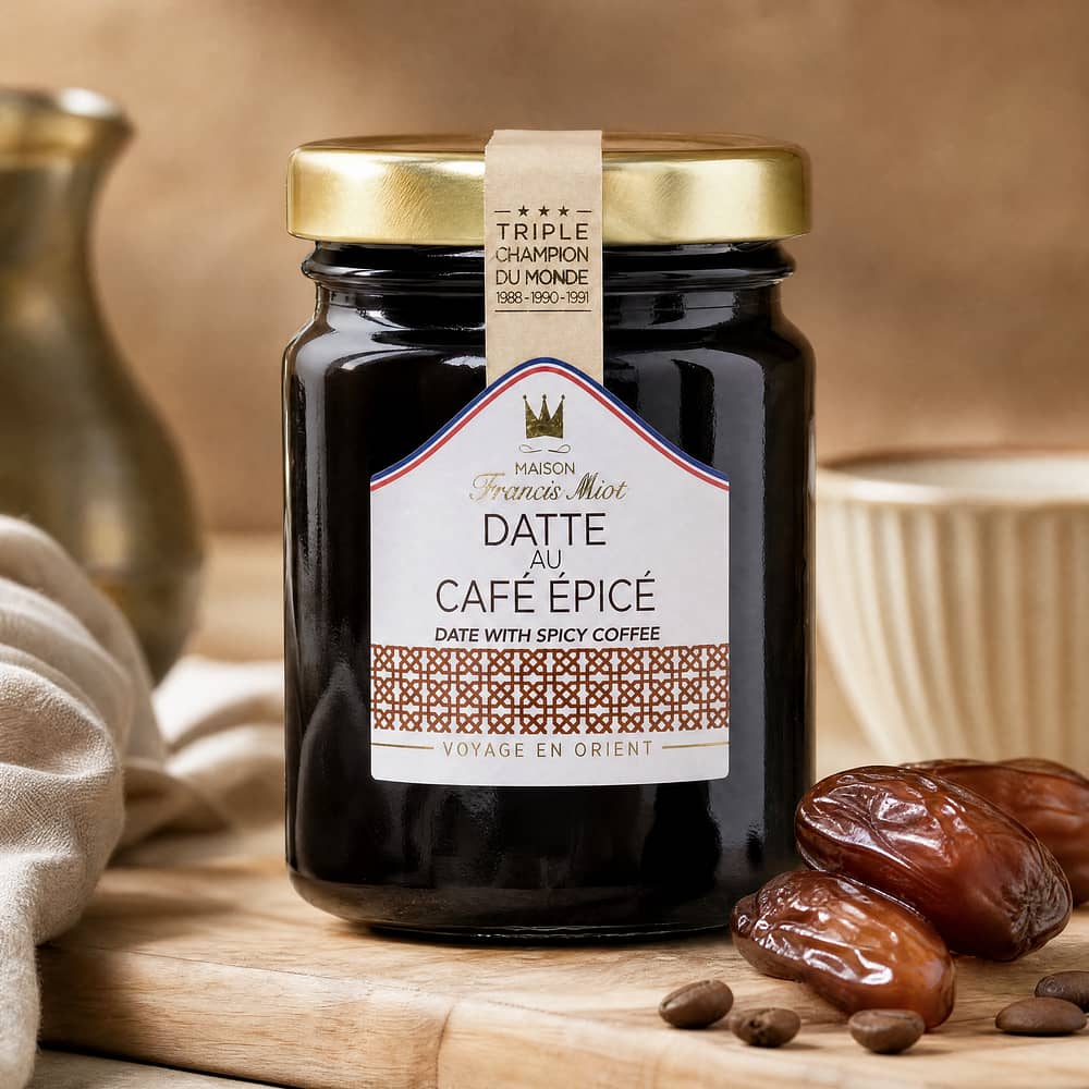 Maison Francis Miot Datteln mit Kaffee 110 Gramm Produktbild