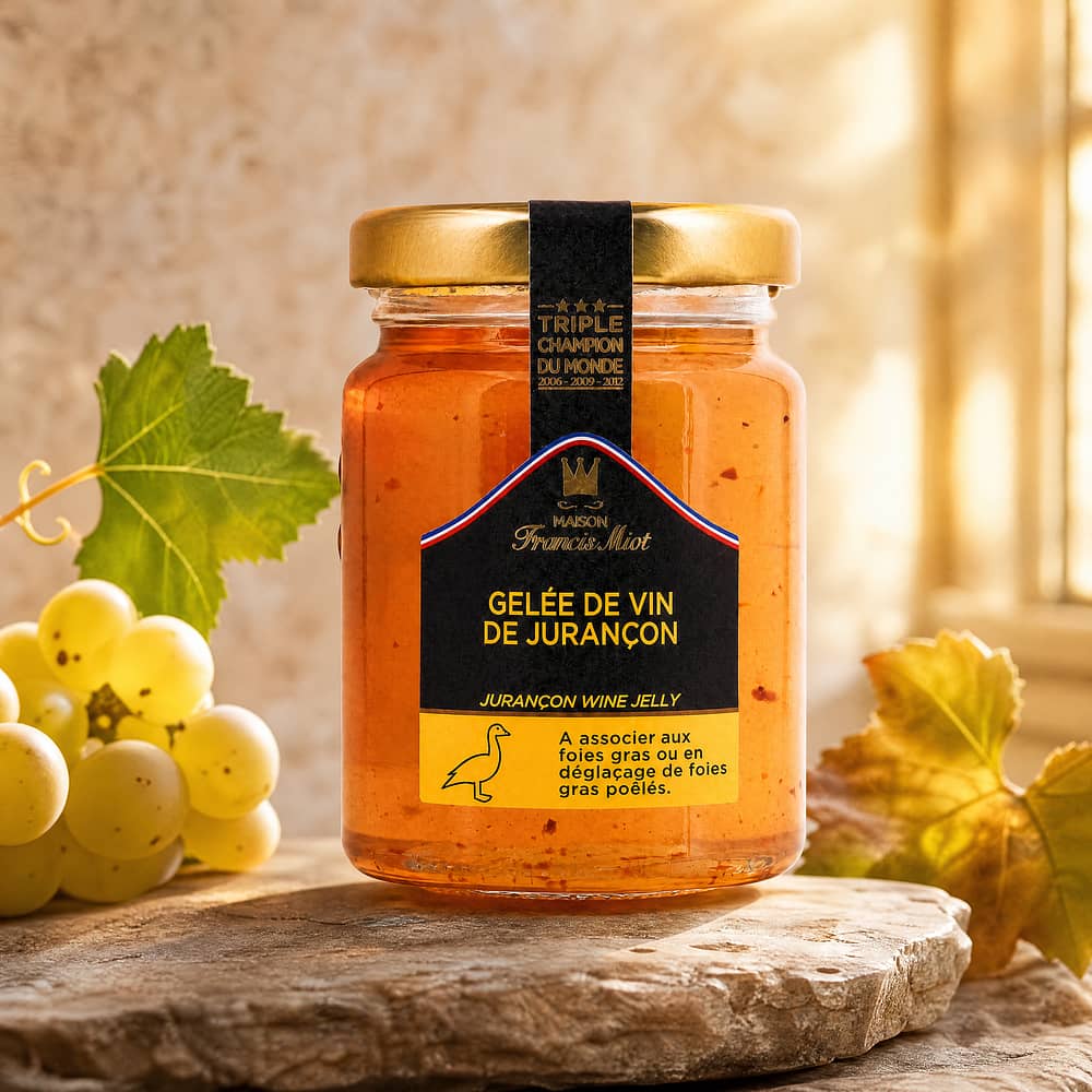Maison Francis Miot Jurançon Gelee-Confit Jurançon Wein-Gelee 110 Gramm Produktbild