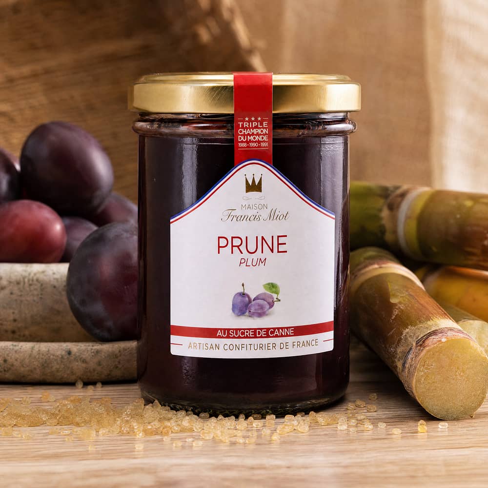 Maison Francis Miot Prune Pflaume mit Rohrzucker 220 Gramm Produktbild
