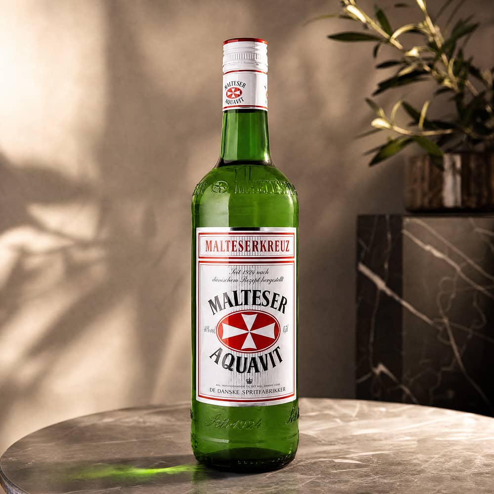 Malteserkreuz Aquavit 0,70 Liter/ 40.0% vol Produktbild