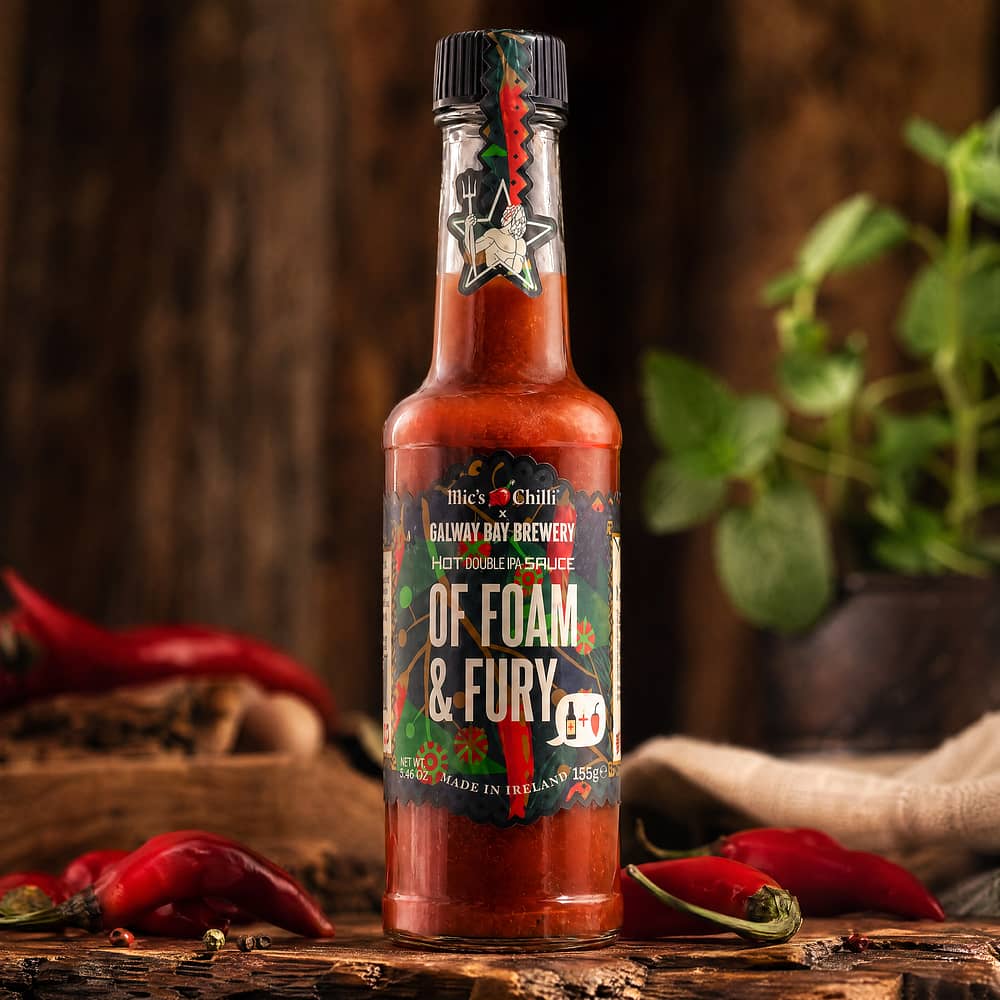 Mic's Chilli Hot Double IPA Sauce 30.000 Scoville 155 Gramm Produktbild