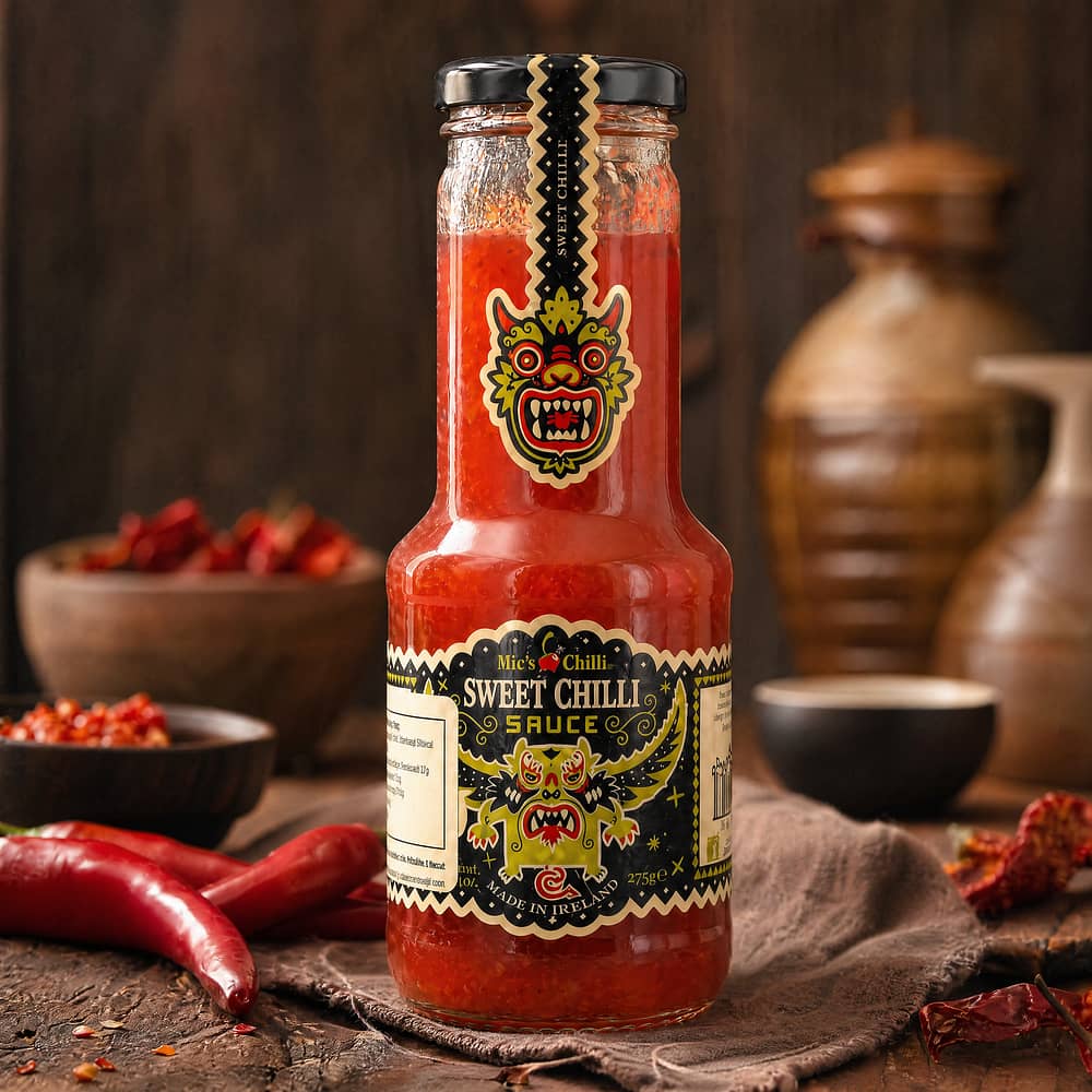 Mic's Chilli Sweet Chilli Sauce mild 275 Gramm Produktbild