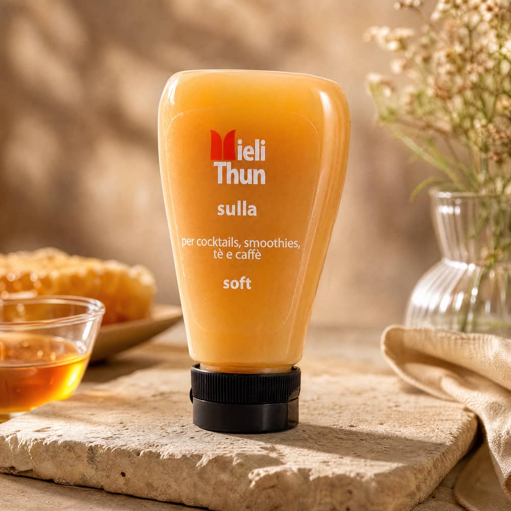Mieli Thun Sulla Süßkleehonig in Spenderflasche 250 Gramm Produktbild