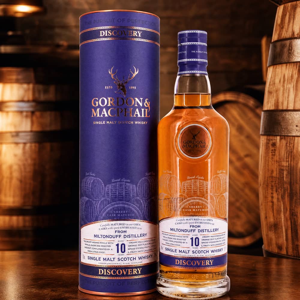 Miltonduff 10 Jahre G&M Discovery NEW RANGE 0,70 Liter/ 43.0% vol Produktbild