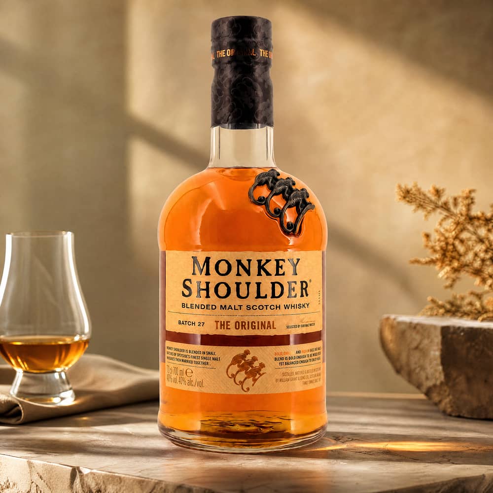 Monkey Shoulder Blended Malt 0,70 Liter/ 40.0% vol Produktbild