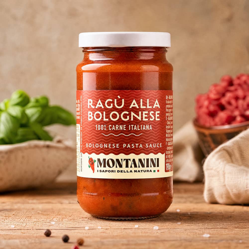 Montanini Bolognese Ragout 190 Gramm Produktbild