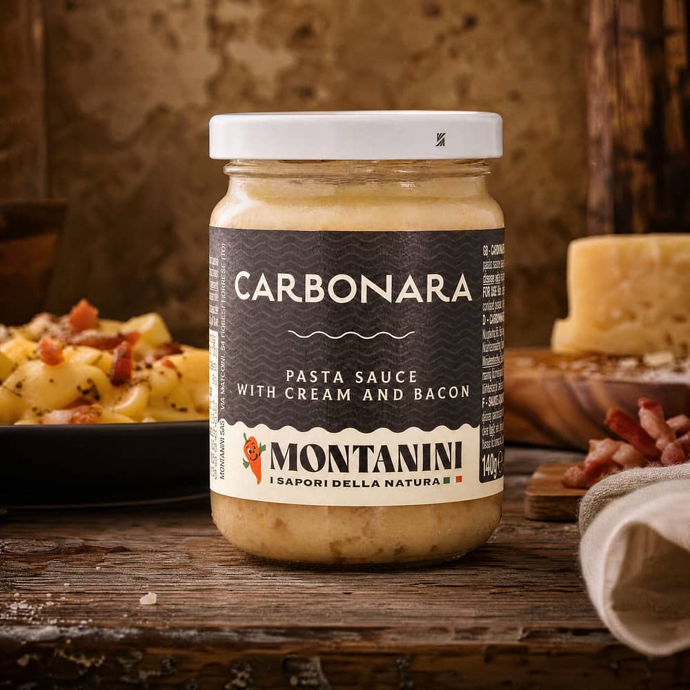 Montanini Carbonara 140 Gramm Produktbild