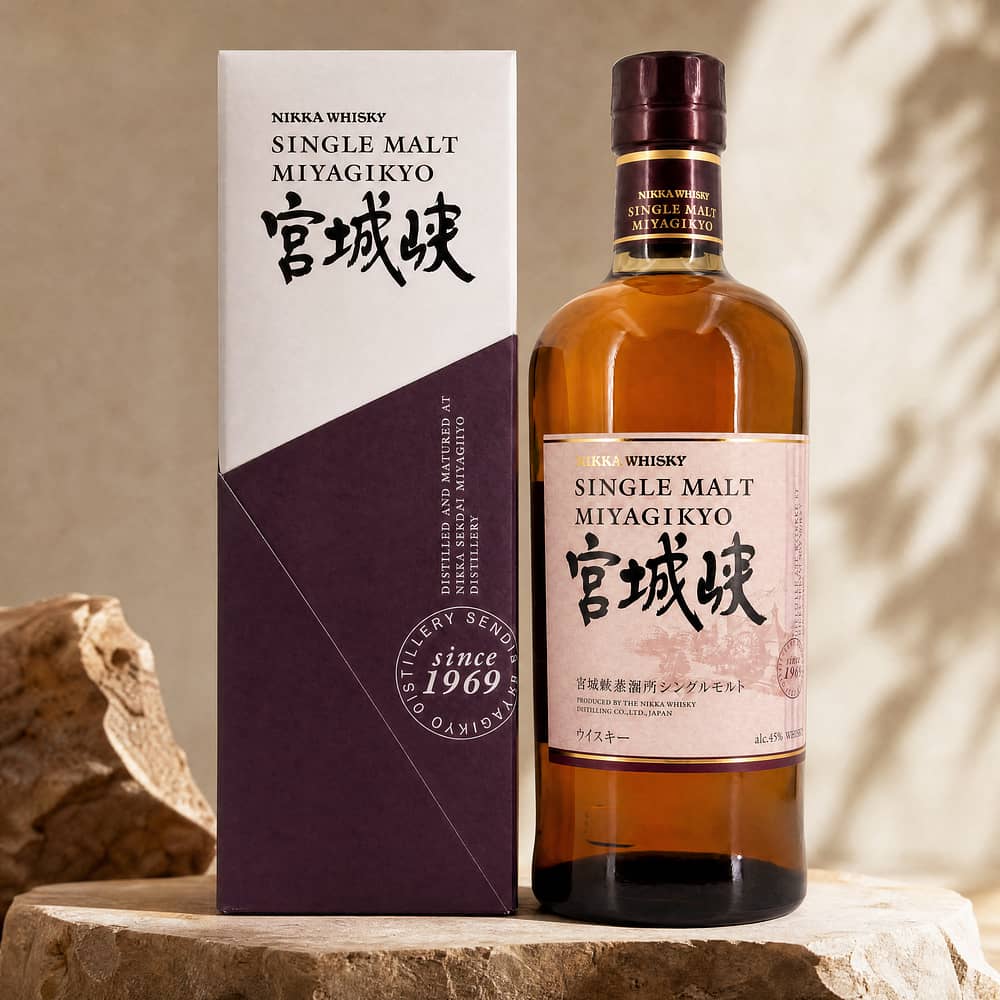 Nikka Miyagikyo Single Malt no age 0,70 Liter/ 45.0% vol Produktbild