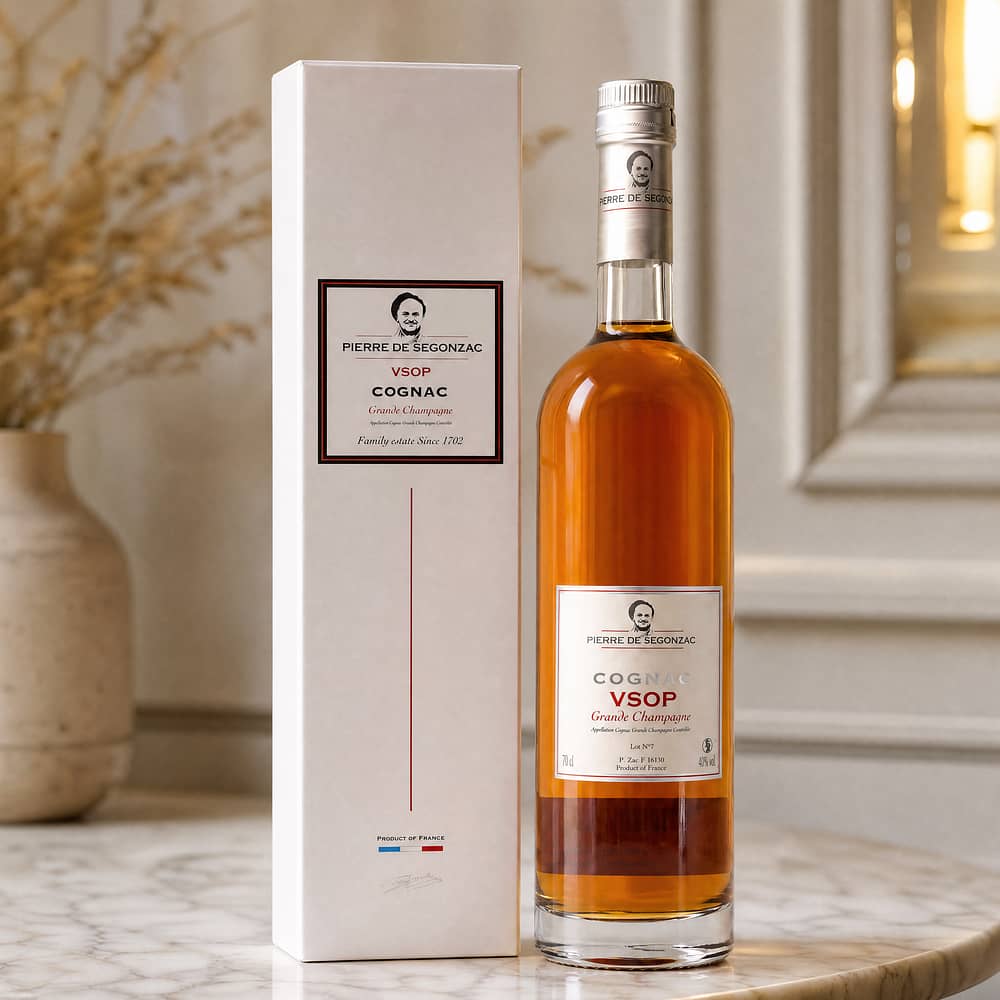 Pierre de Segonzac Cognac VSOP 0,70 Liter/ 40.0% vol Produktbild