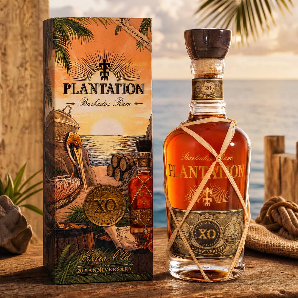 Planteray Barbados Extra Old 20th Anniversary Decanterflascher 0,70 Liter/ 40.0% vol Produktbild