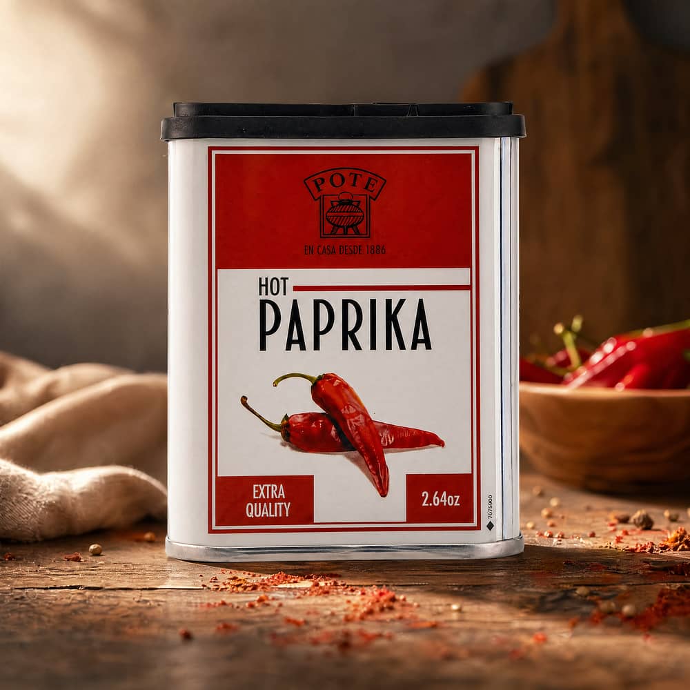 POTE Hot Paprika 75 Gramm Produktbild