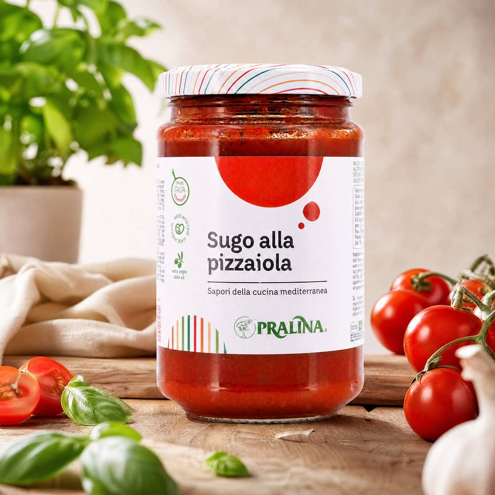 Pralina Sugo alla Pizzaiola Tomatensauce a la Pizzaiola 280 Gramm Produktbild