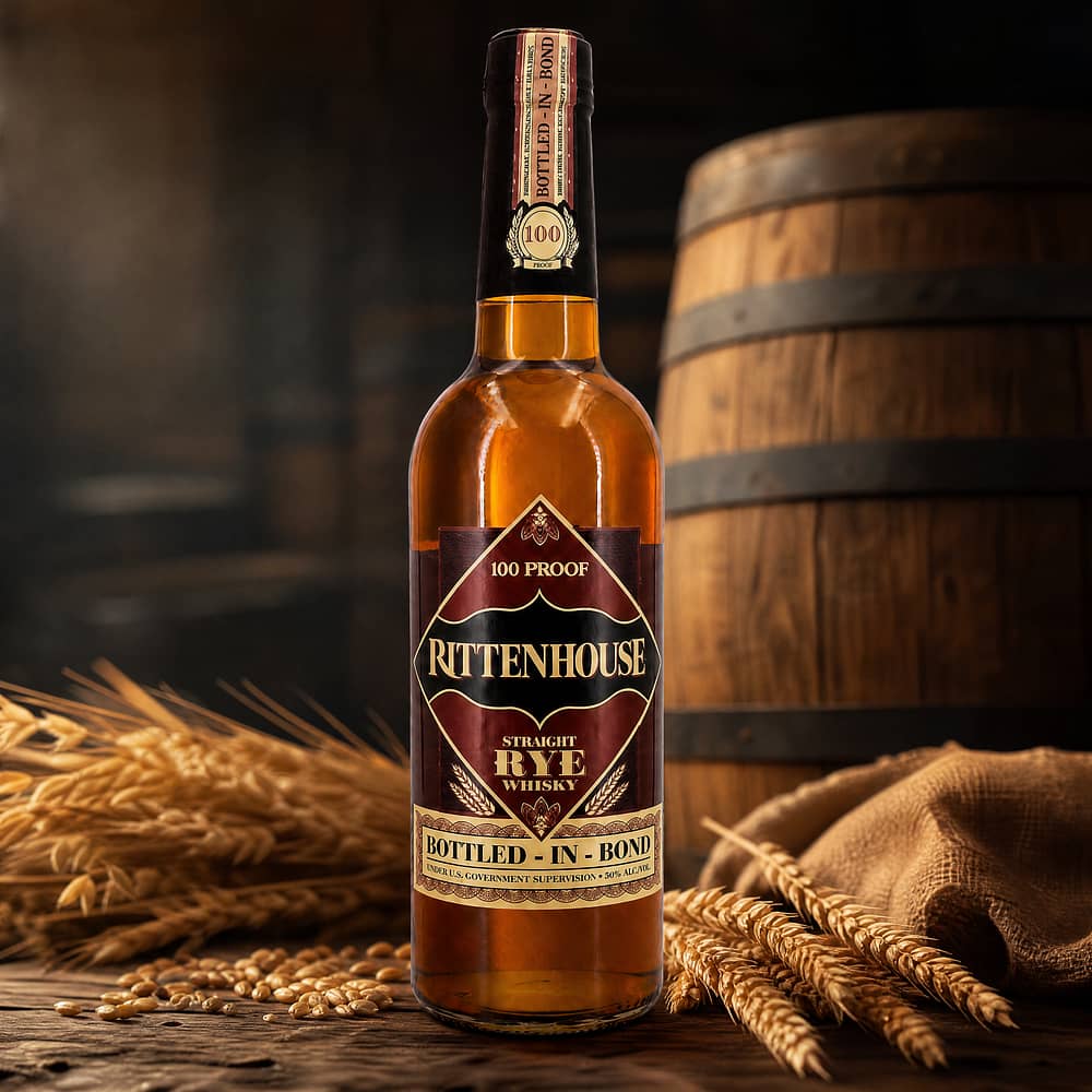 Rittenhouse Rye Bottled in Bond 100 Proof 0,70 Liter/ 50.0% vol Produktbild