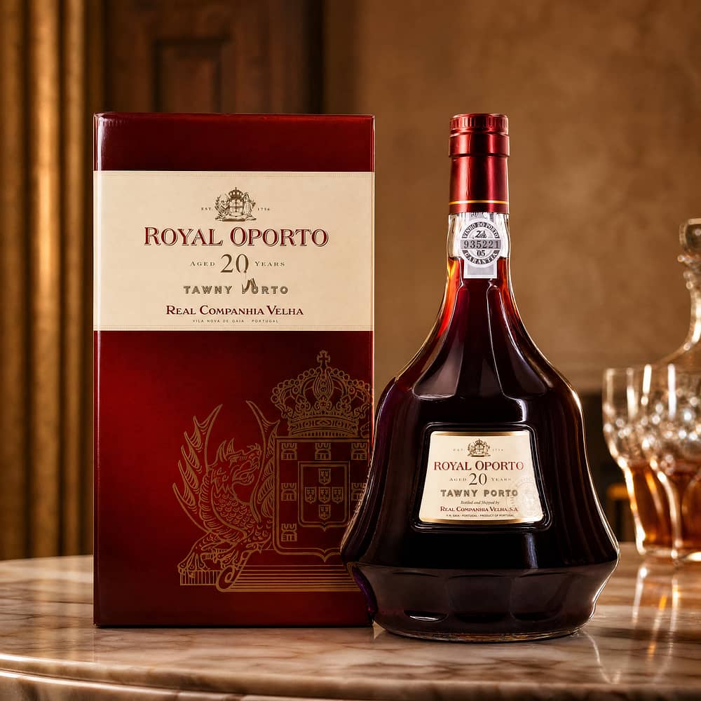 Royal Oporto 20 Jahre Decanterflasche 0,750 Liter/ 20.0% vol Produktbild