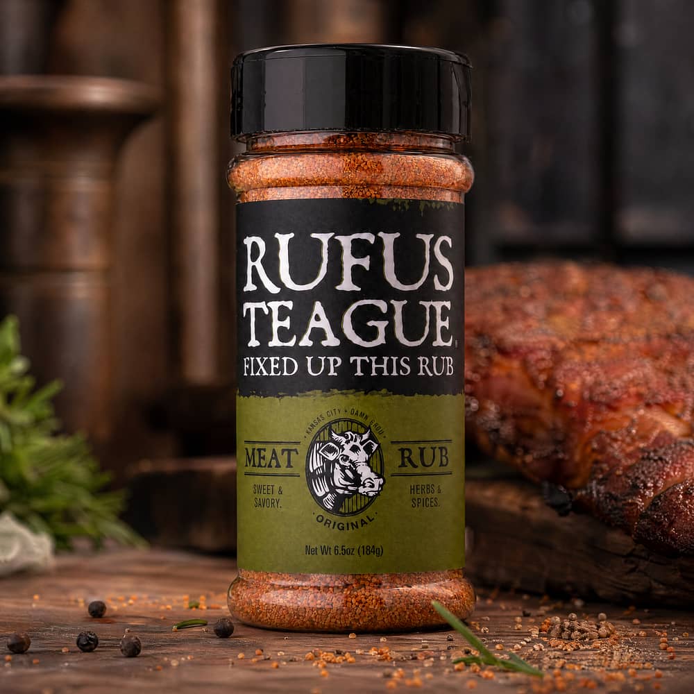 Rufus Teague Meat Rub Gewürz für Fleisch 184 Gramm Produktbild