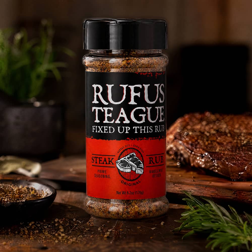 Rufus Teague Steak Rub Gewürz für Steak 176 Gramm Produktbild