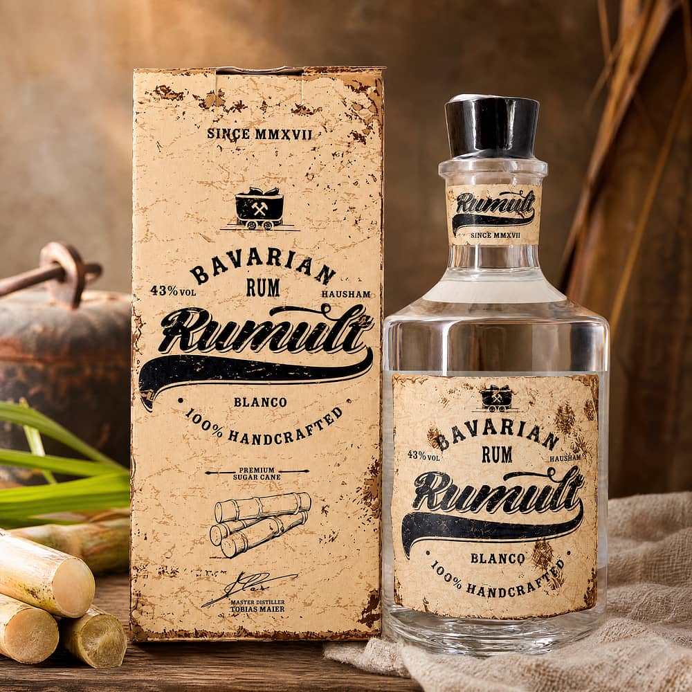 RUMULT Bavarian Rum Blanco 0,70 Liter/ 43.0% vol Produktbild