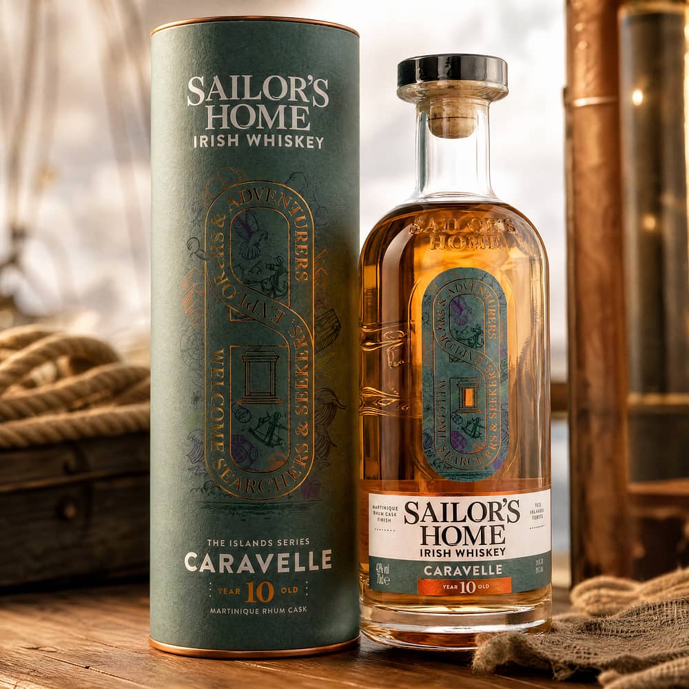 Sailor's Home Caravelle 10 Jahre Martinique Rum Cask Finish 0,70 Liter/ 46.0% vol Produktbild