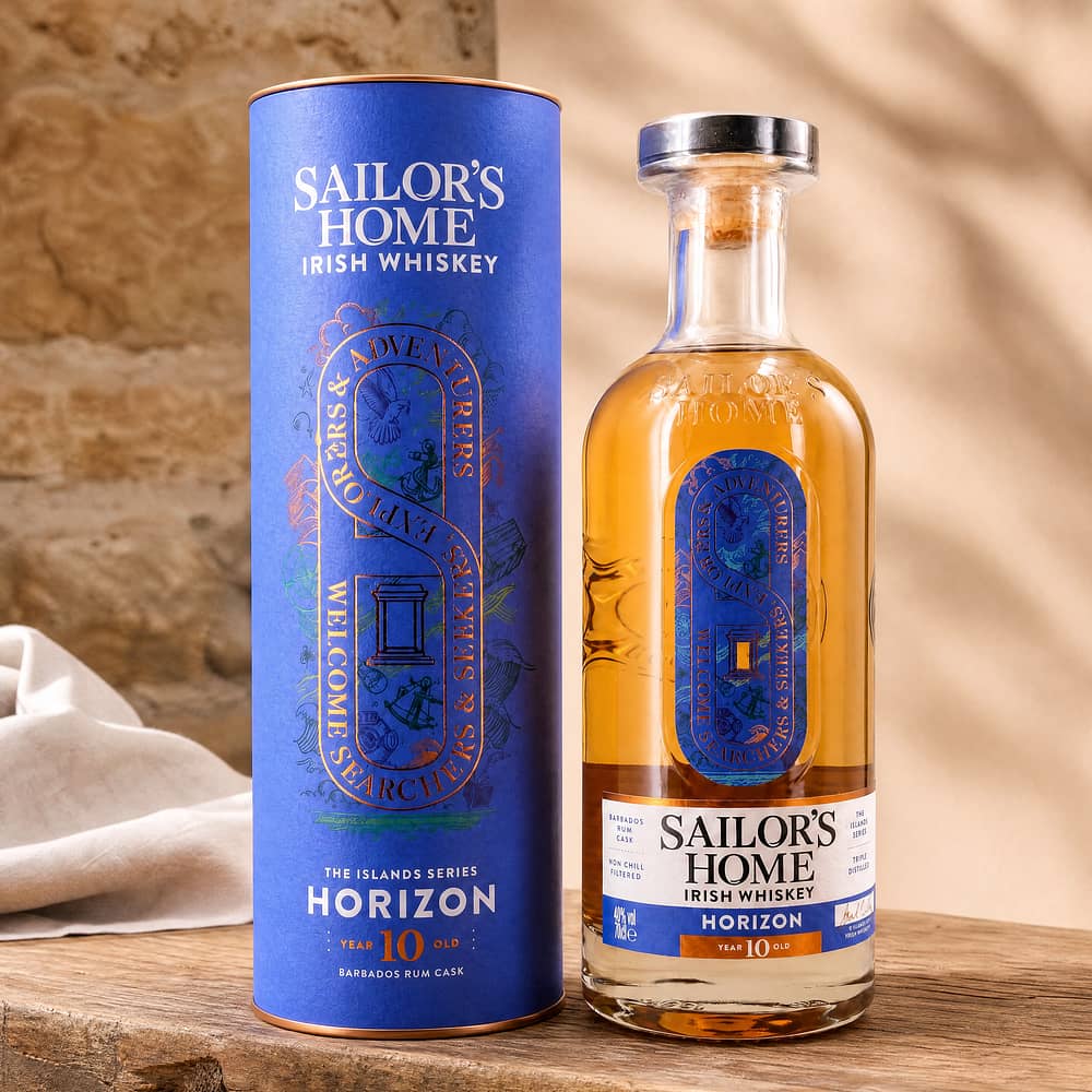 Sailor's Home The Horizon 10 Jahre Barbados Rum Cask Finish 0,70 Liter/ 43.0% vol Produktbild