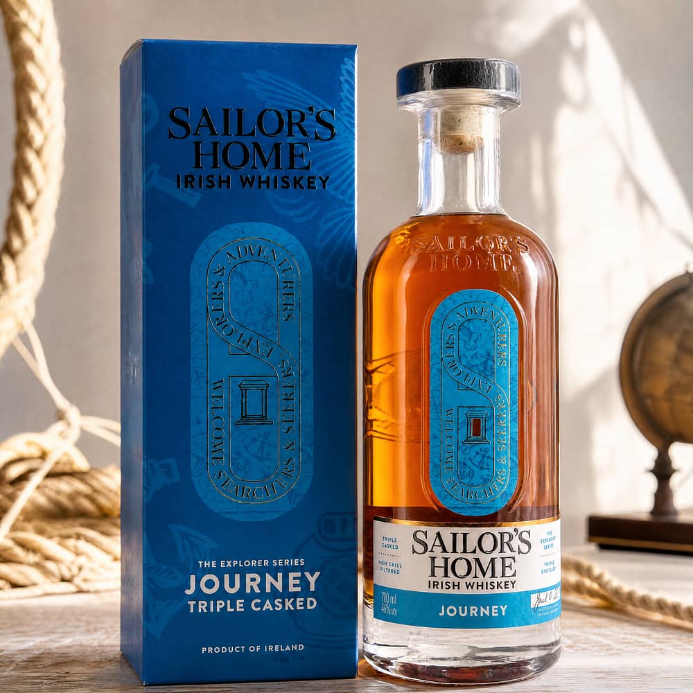 Sailor's Home The Journey Irish Whiskey 0,70 Liter/ 43.0% vol Produktbild
