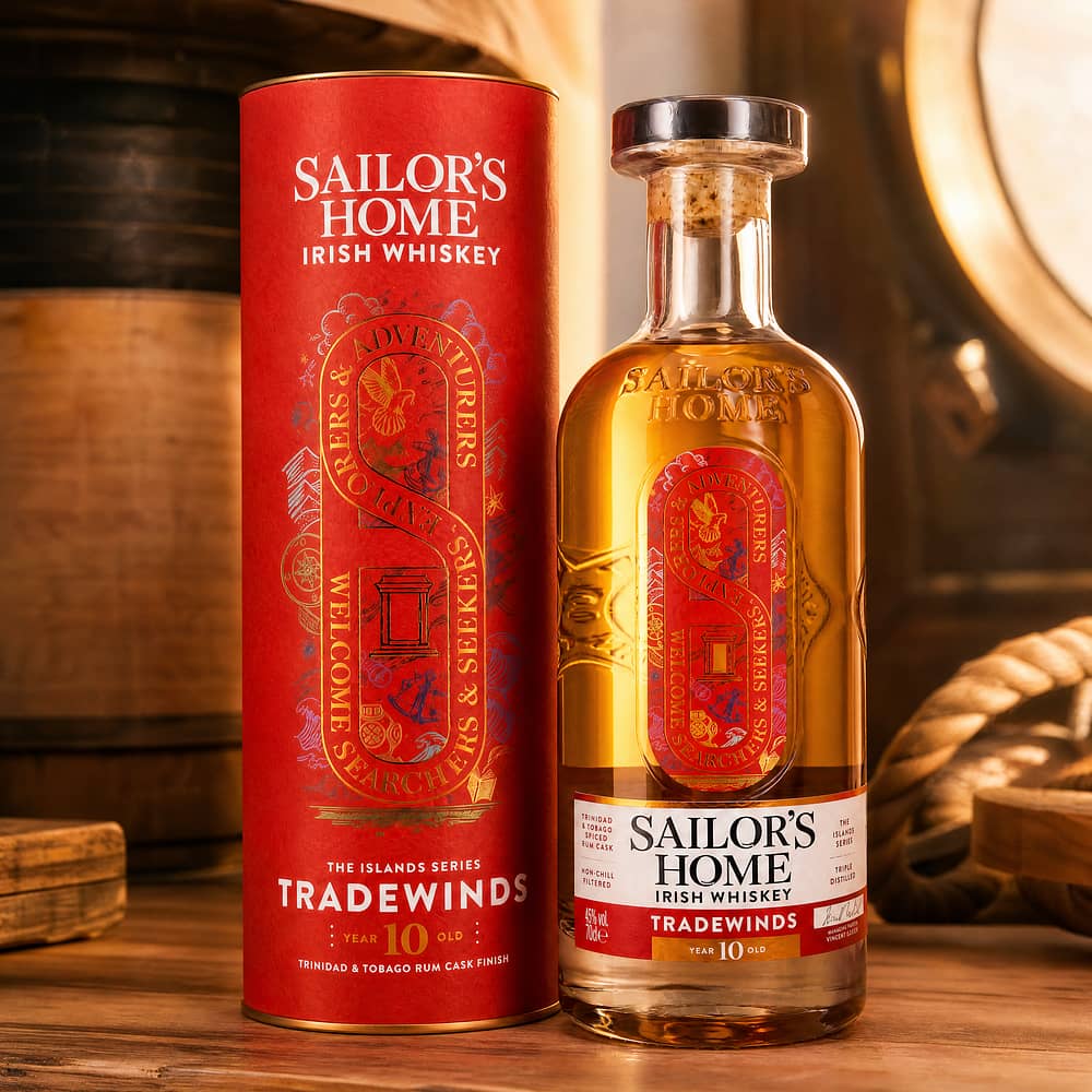 Sailor's Home Tradewinds 10 Jahre Finish in Trinidad & Tobago Spiced Rum Casks 0,70 Liter/ 43.0% vol Produktbild