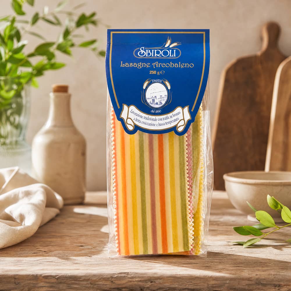 Sbiroli Lasagne arcobaleno 250 Gramm Produktbild