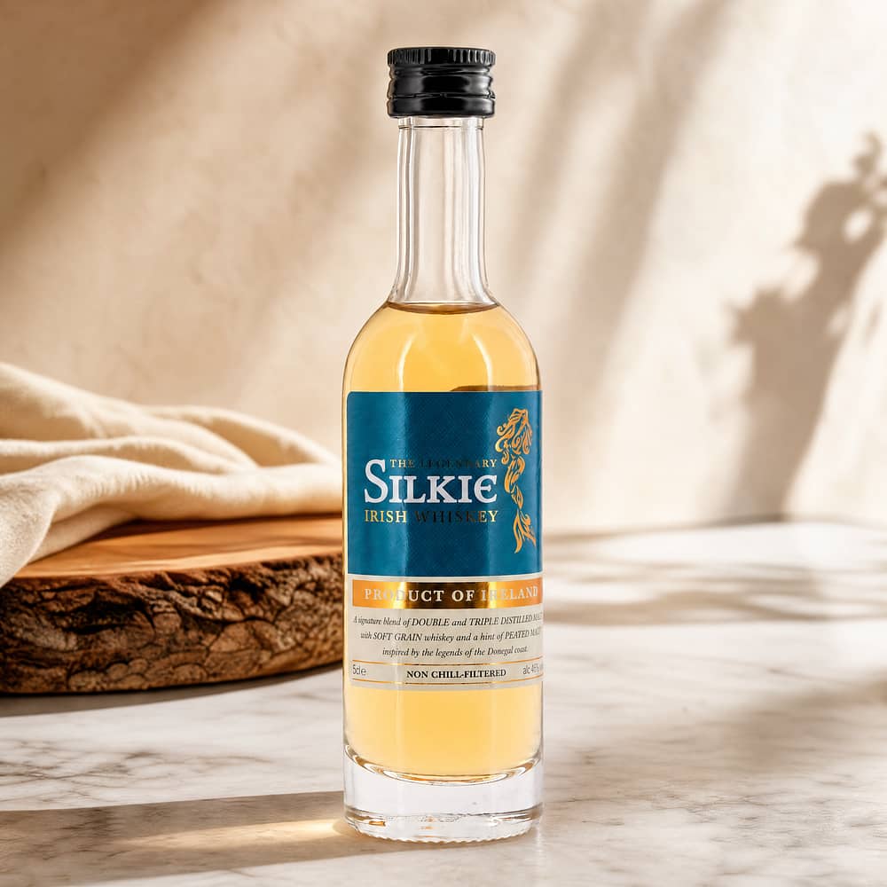 Silkie The Legendary Blended Irish Whiskey Miniatur 0,050 Liter/ 46.0% vol Produktbild