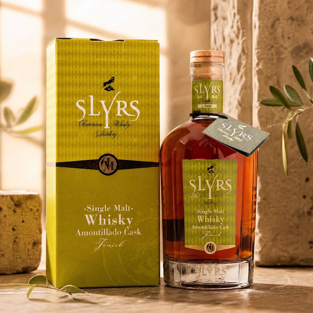 Slyrs Amontillado Cask finish 0,70 Liter/ 46.0% vol Produktbild