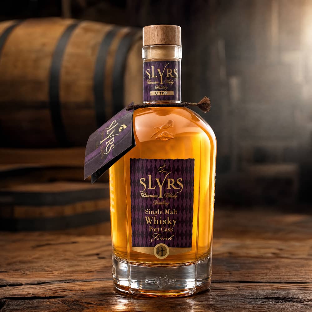 Slyrs Port Fass finish 0,350 Liter/ 46.0% vol Produktbild