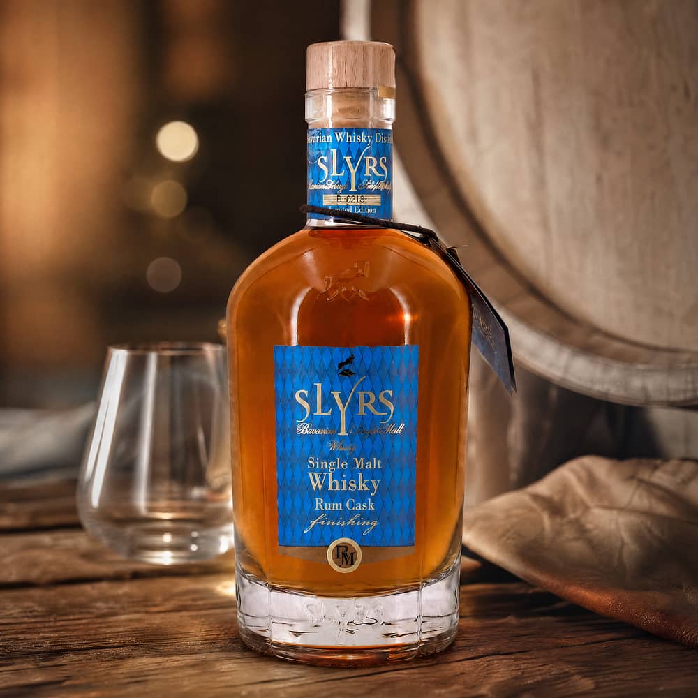 Slyrs Rum Cask finishing 0,350 Liter/ 46.0% vol Produktbild