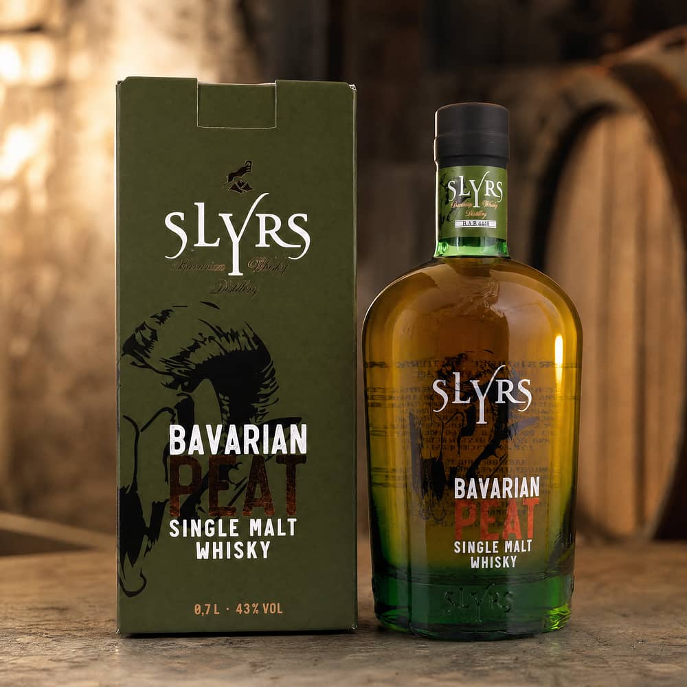 Slyrs Single Malt Bavarian Peat 0,70 Liter/ 43.0% vol Produktbild