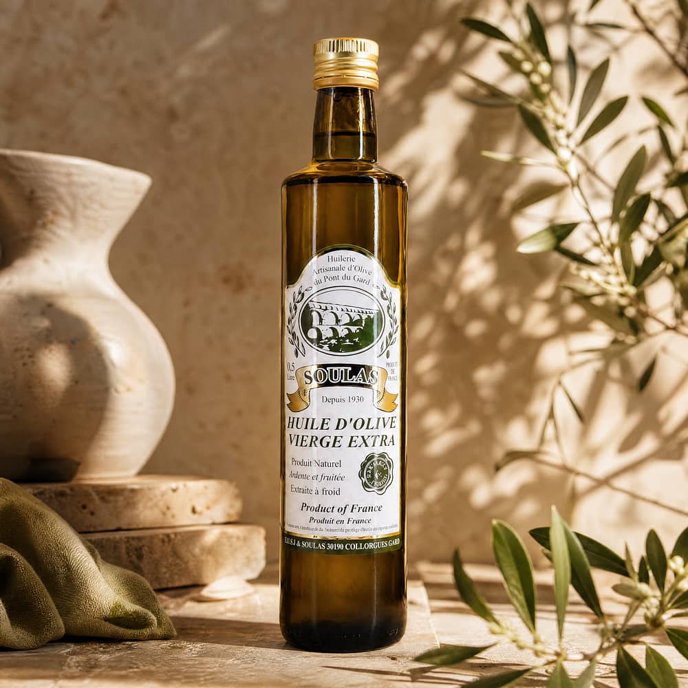 Soulas Olivenöl Huile D´Olive Extra Vergine 0,50 Liter Produktbild