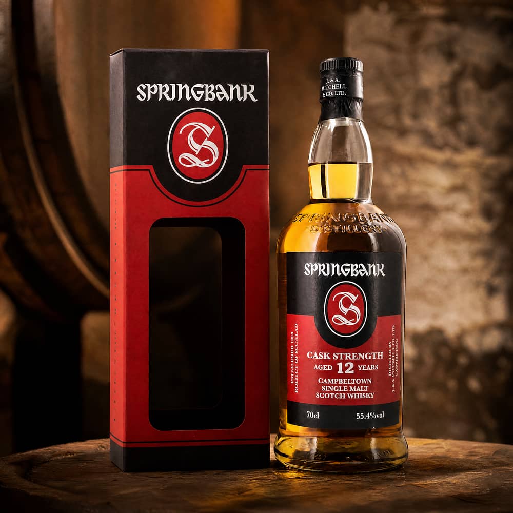 Springbank 12 Jahre Cask Strength Release 2021 0,70 Liter/ 55.4% vol Produktbild