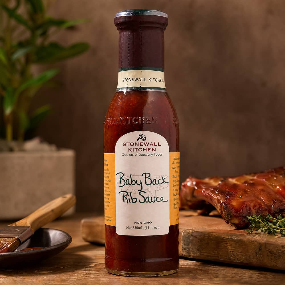 Stonewall Kitchen Baby Back Rib Sauce 0,333 Liter Produktbild