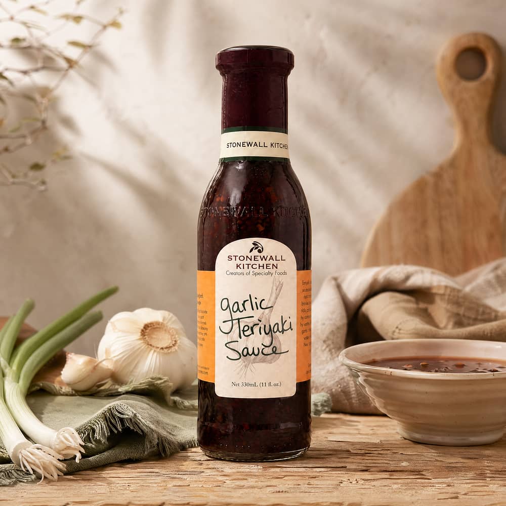 Stonewall Kitchen Garlic Teriyaki Sauce 0,333 Liter Produktbild