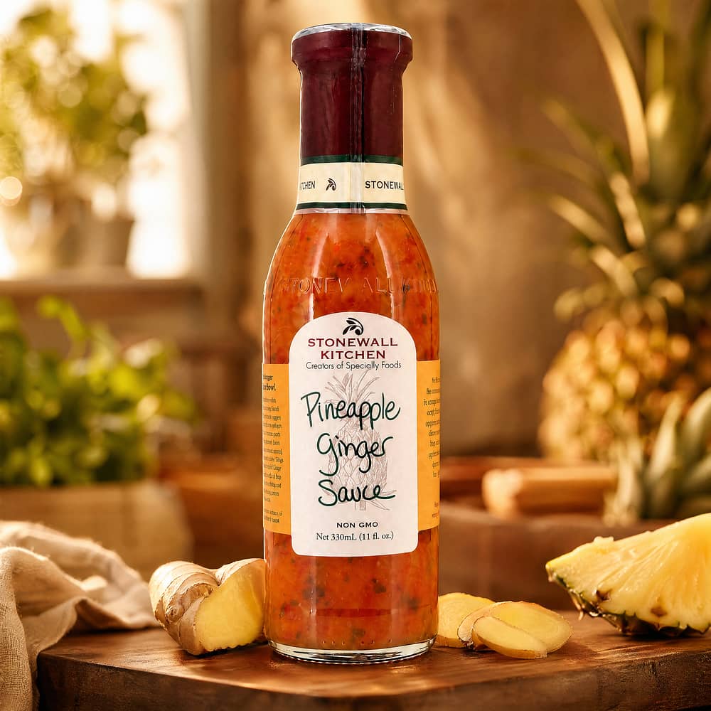 Stonewall Kitchen Pineapple Ginger Sauce 0,330 Liter Produktbild