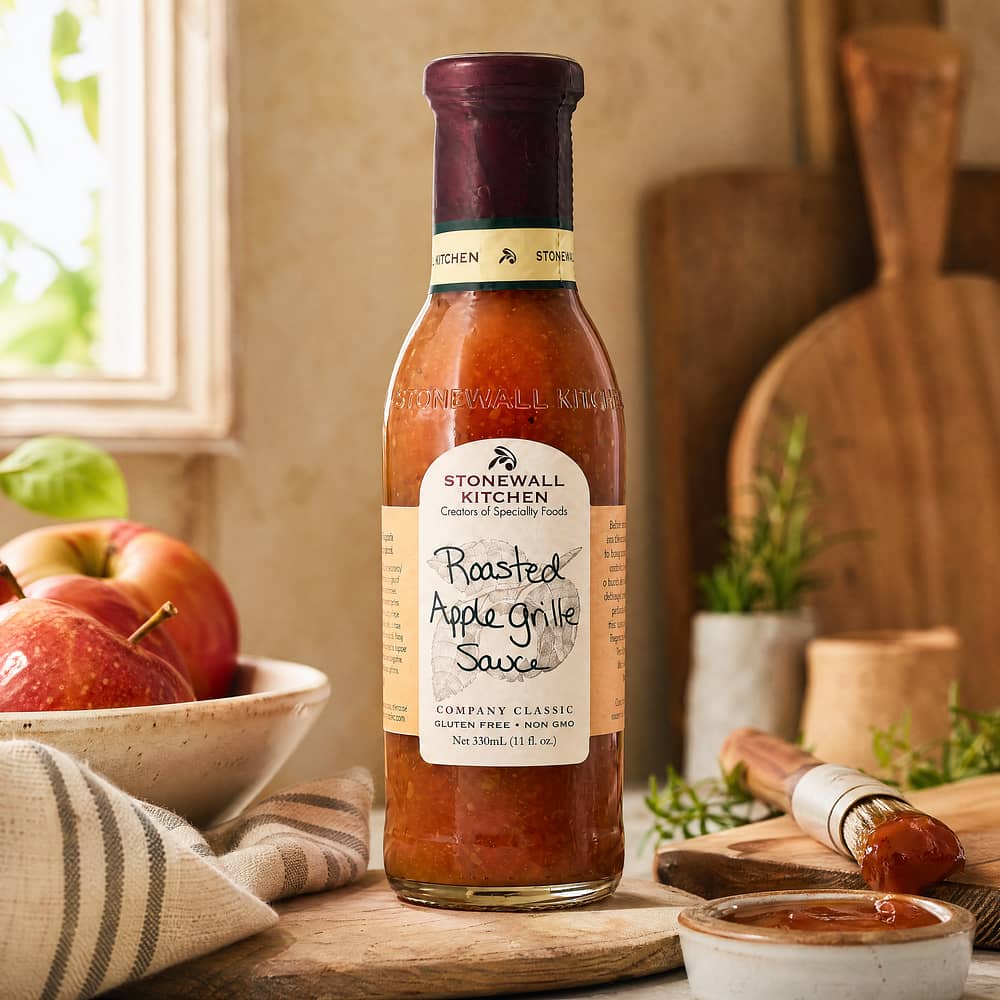 Stonewall Kitchen Roasted Apple Grille Sauce 0,330 Liter Produktbild