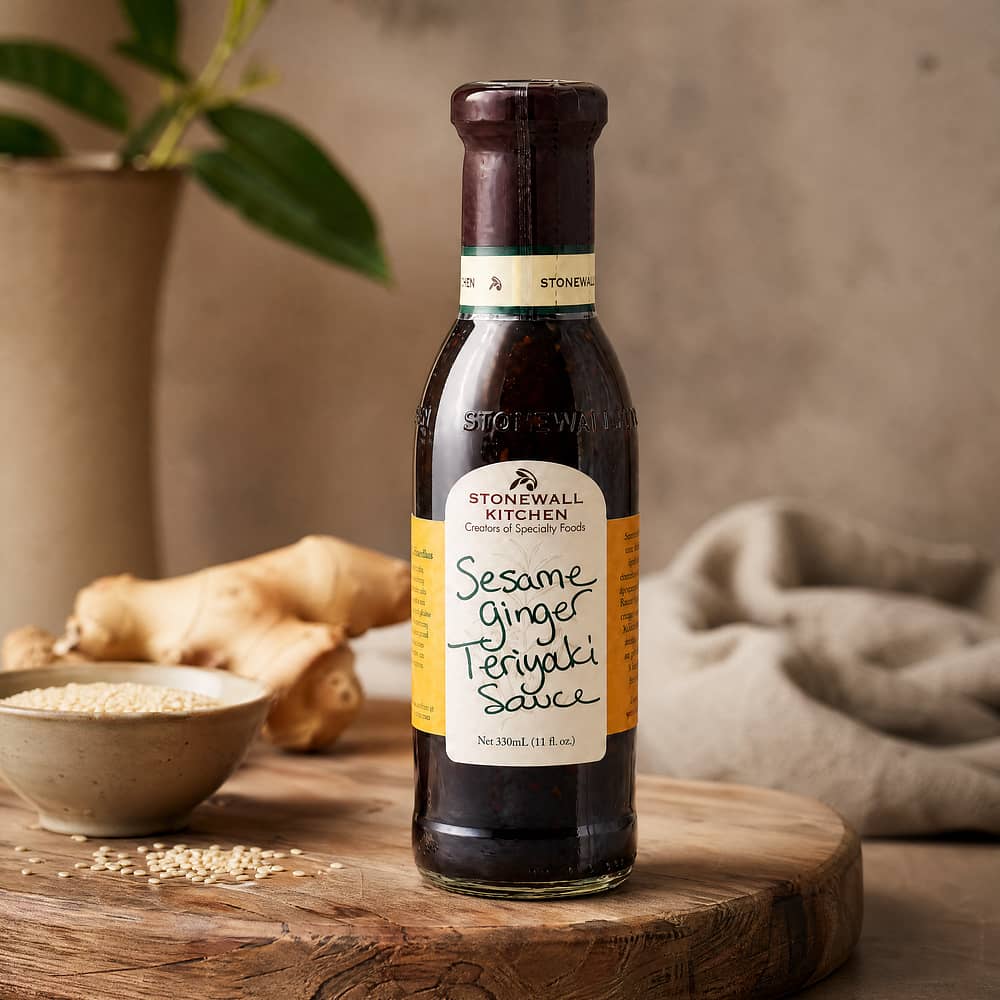 Stonewall Kitchen Sesame Ginger Teriyaki Sauce 0,330 Liter Produktbild