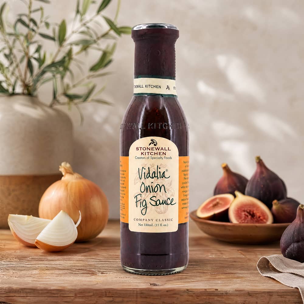 Stonewall Kitchen Vidalia Onion Fig Sauce 0,333 Liter Produktbild