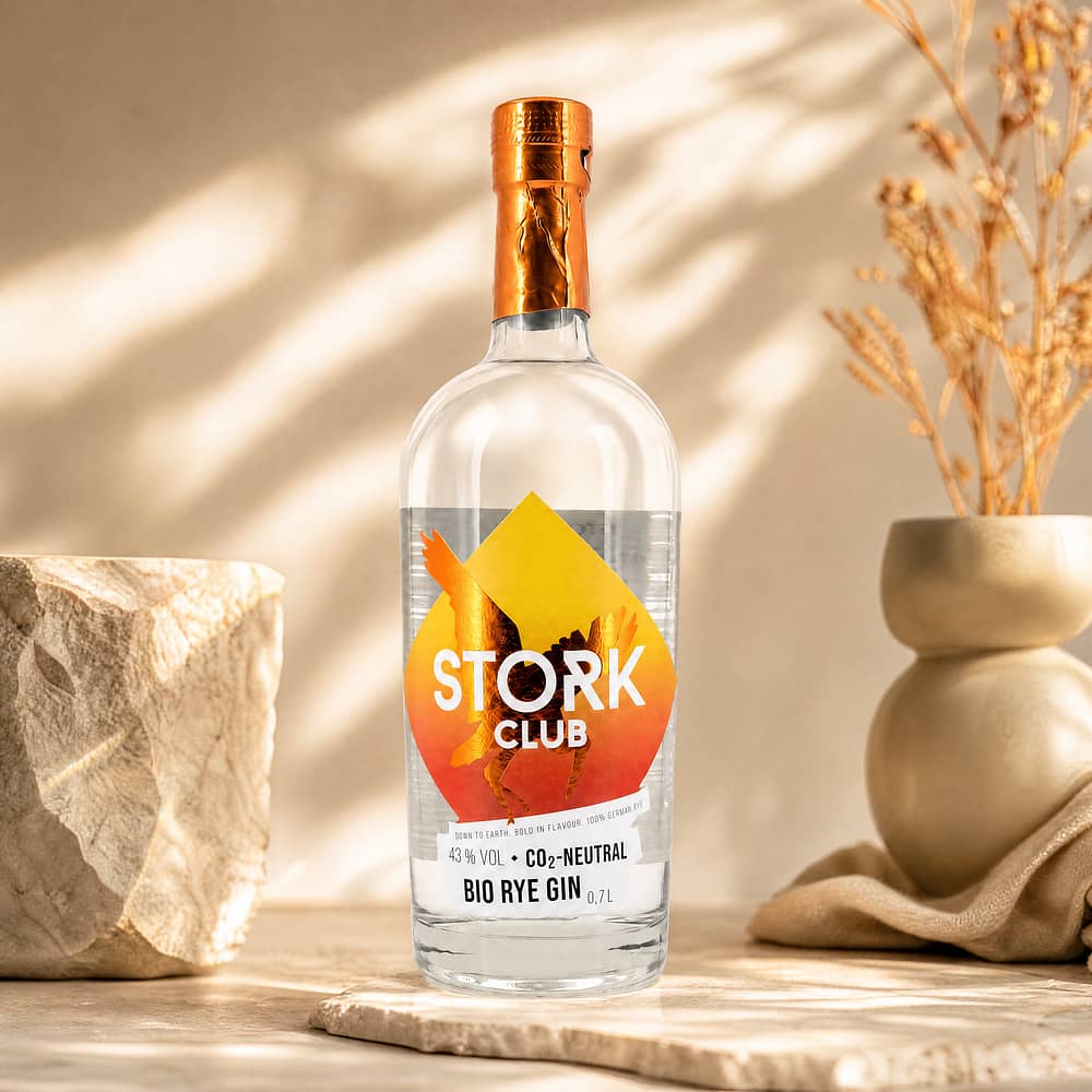 STORK CLUB BIO Rye Gin 0,70 Liter/ 43.0% vol Produktbild