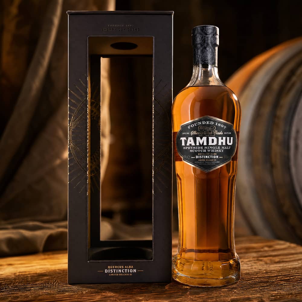 Tamdhu Quercus Alba Distinction Special Sherry Oak Casks Edition 0,70 Liter/ 48.0% vol Produktbild