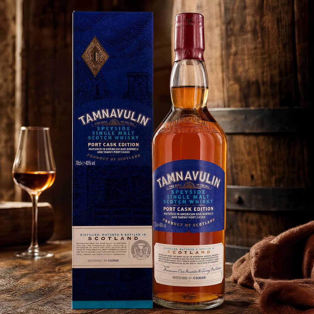 Tamnavulin Port Cask Edition 2 Jahre Finish in Tawny Port Casks 0,70 Liter/ 40.0% vol Produktbild