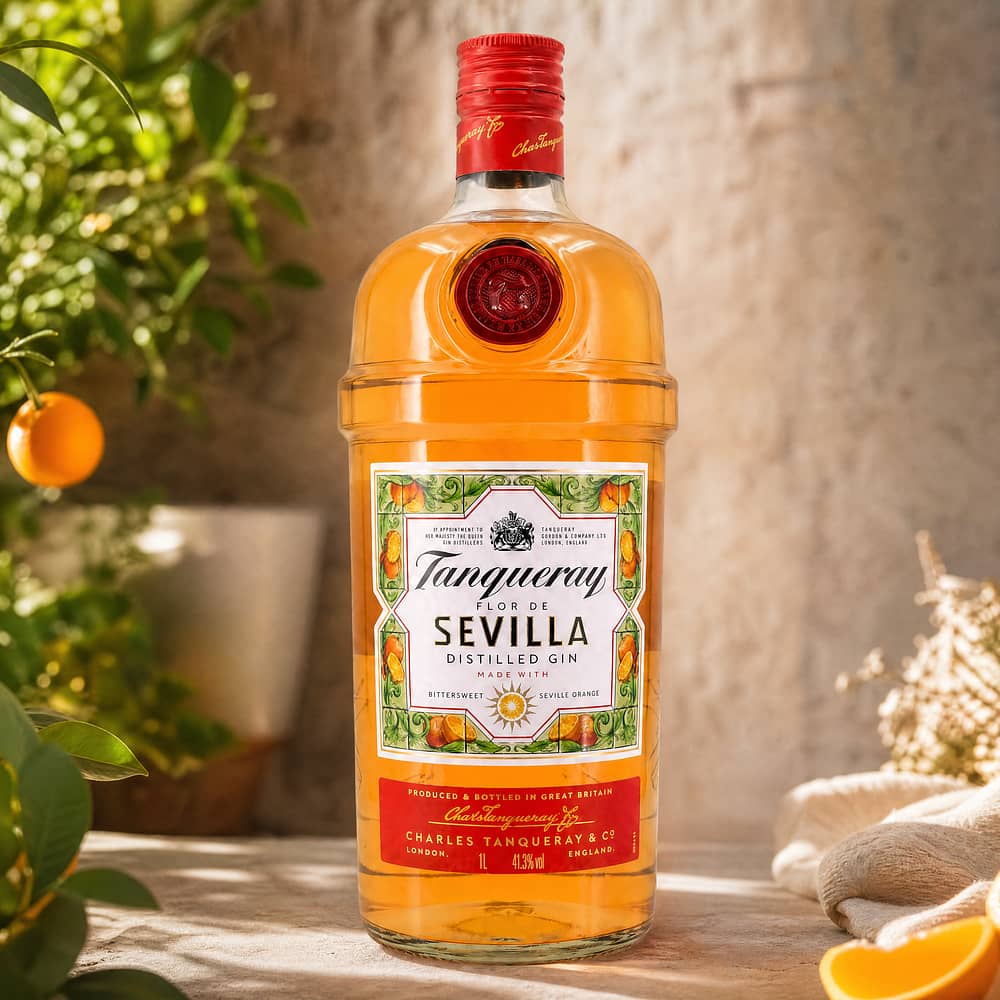 Tanqueray Flor de Sevilla Literflasche 1 Liter/ 41.3% vol Produktbild